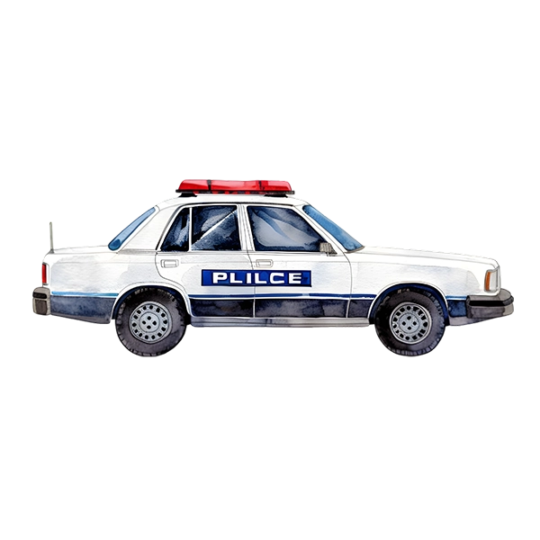 A picture of a police car